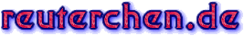 logo von reuterchen.de in der STAR TREK Schriftart